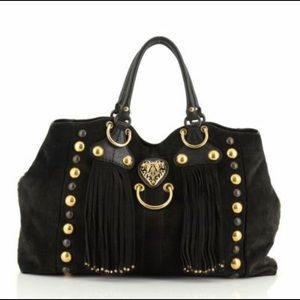 Gucci Hysteria Babushka Large Suade Tote